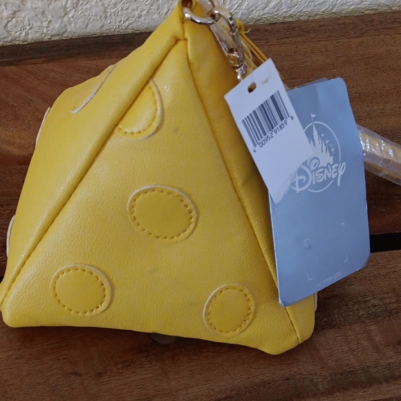 Disney Parks Remys Ratatouille Adventure Cheese Wristlet Handbag - Picture 4 of 12